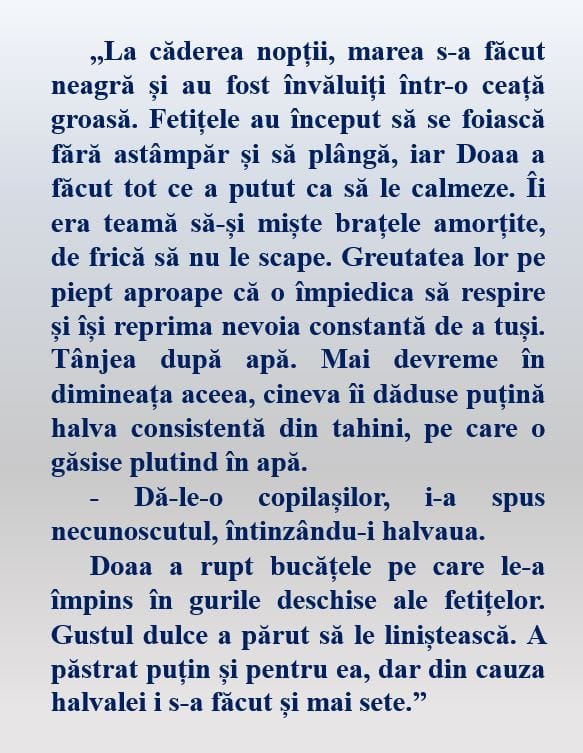 ”O speranță mai puternică decât marea: povestea unei refugiate siriene care a supraviețuit terorii” de Melissa Fleming 1 476152672 484671188018291 4550969249270237139 n 1