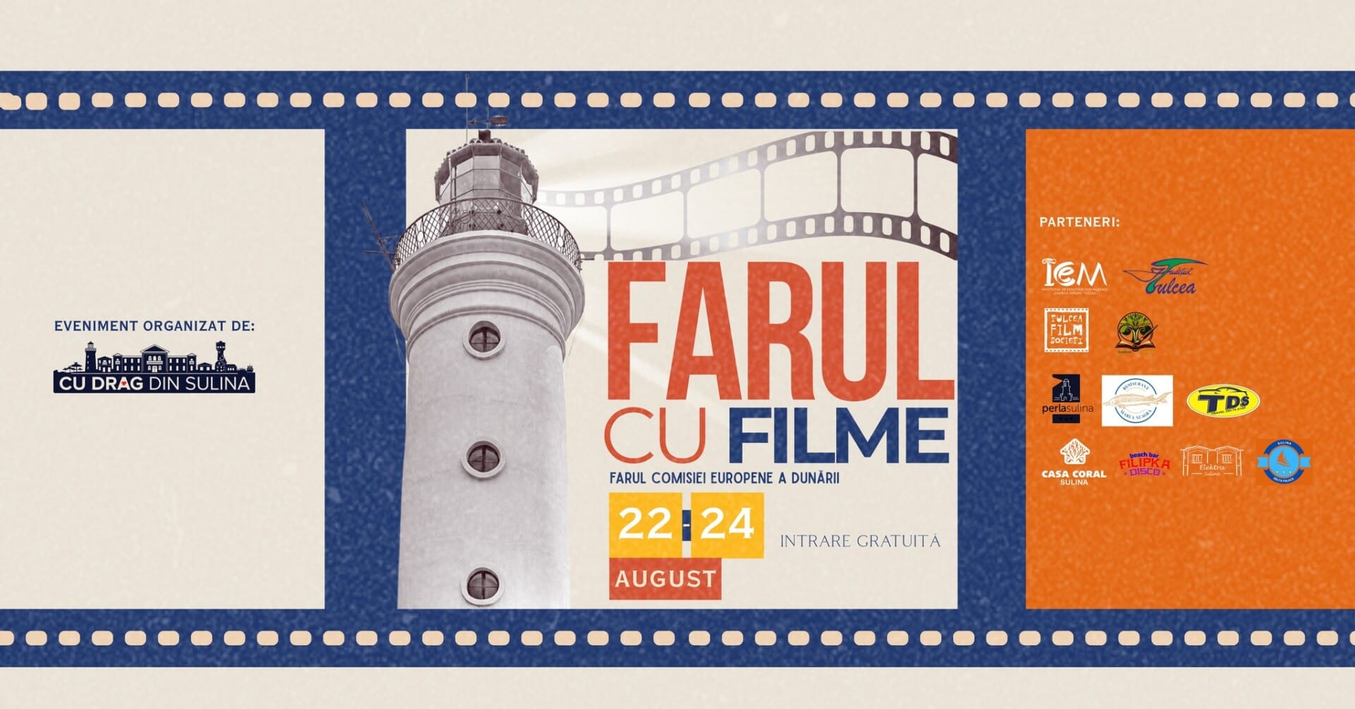 FARUL CU FILME în weekend la Sulina