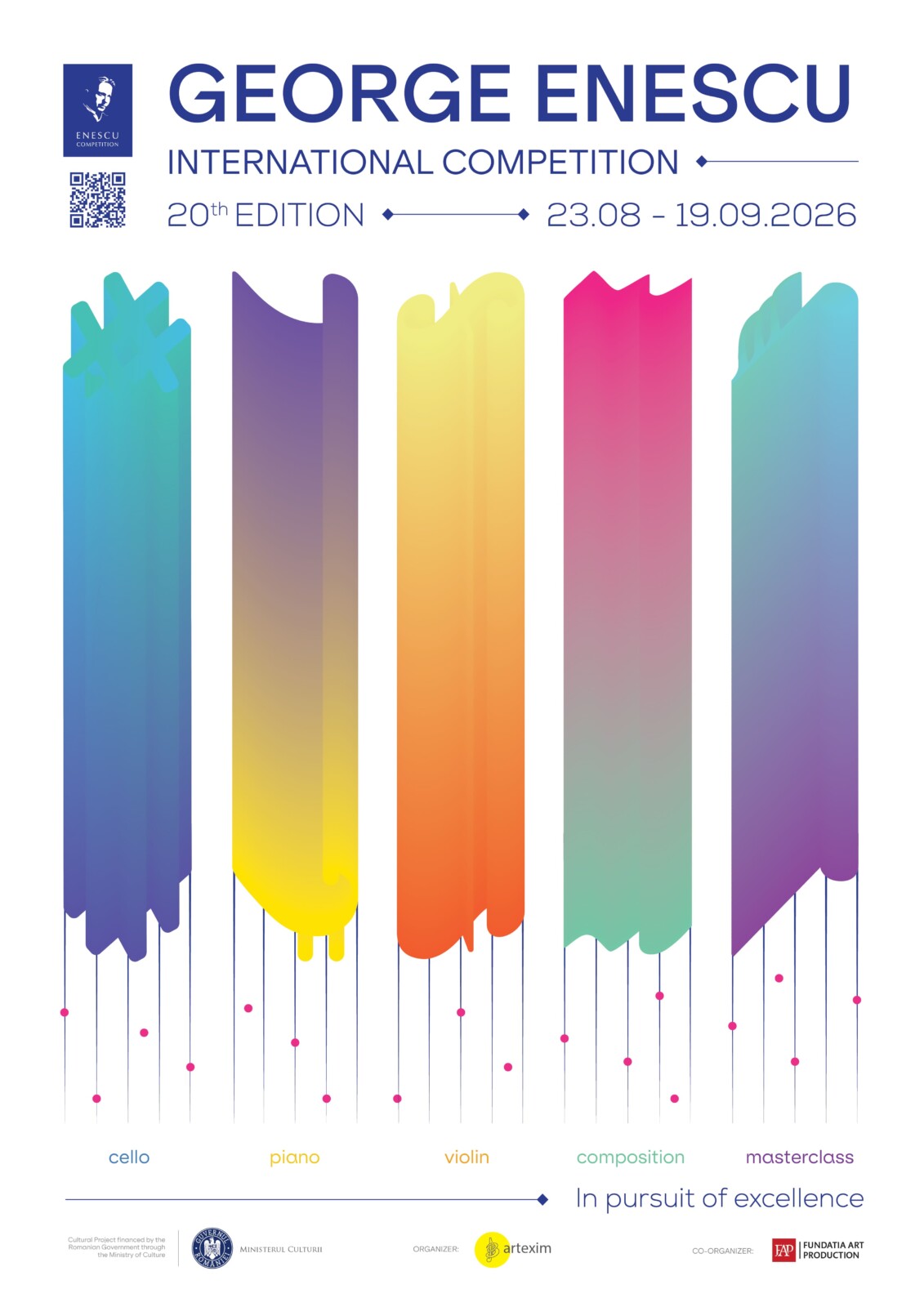 Bilete Concursul Internațional George Enescu 2026 au fost puse în vânzare