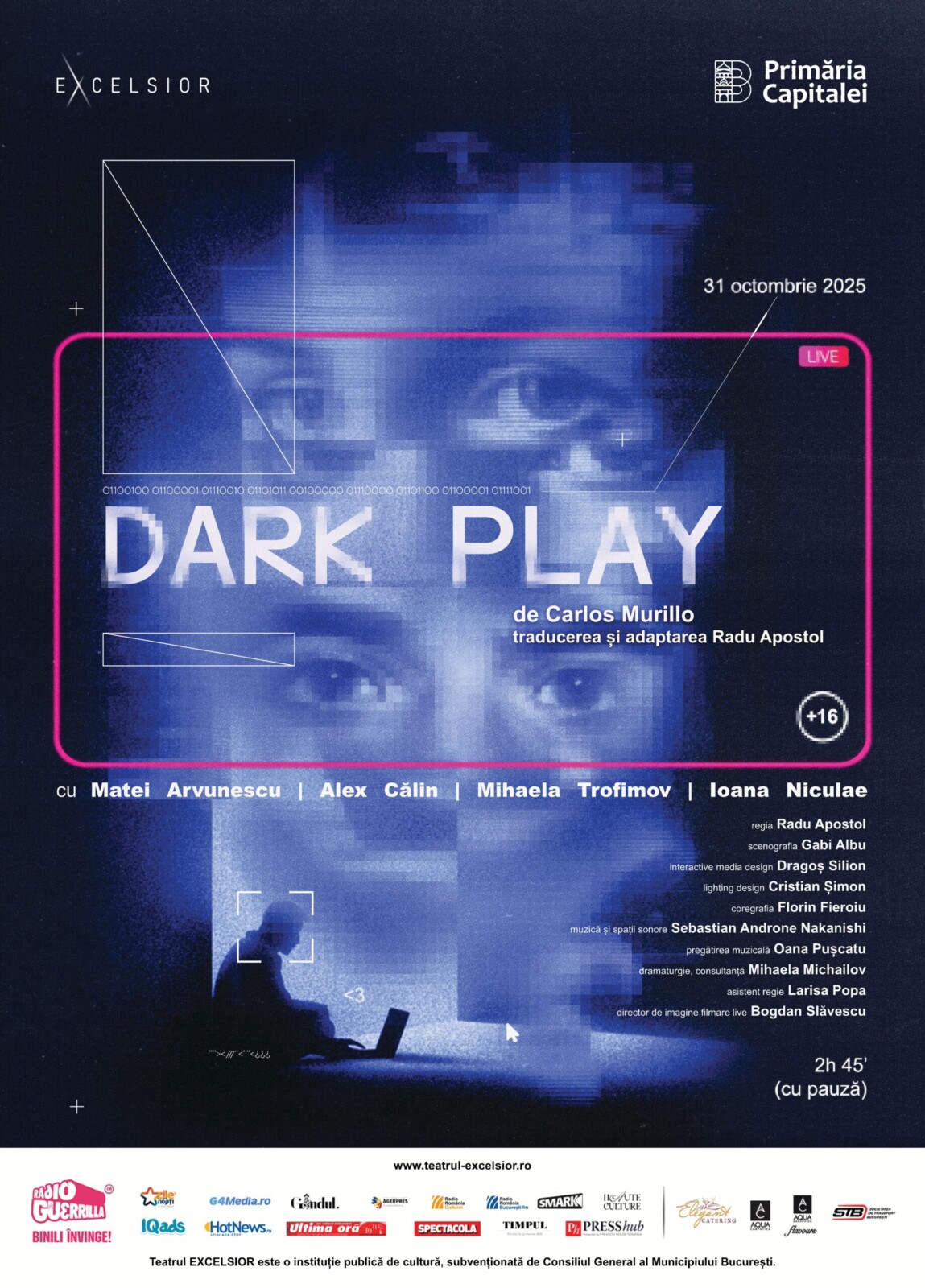 Ce vede un psihanalist în „Dark Play”, spectacolul de la Teatrul Excelsior 2 Dark Play, Teatrul Excelsior -