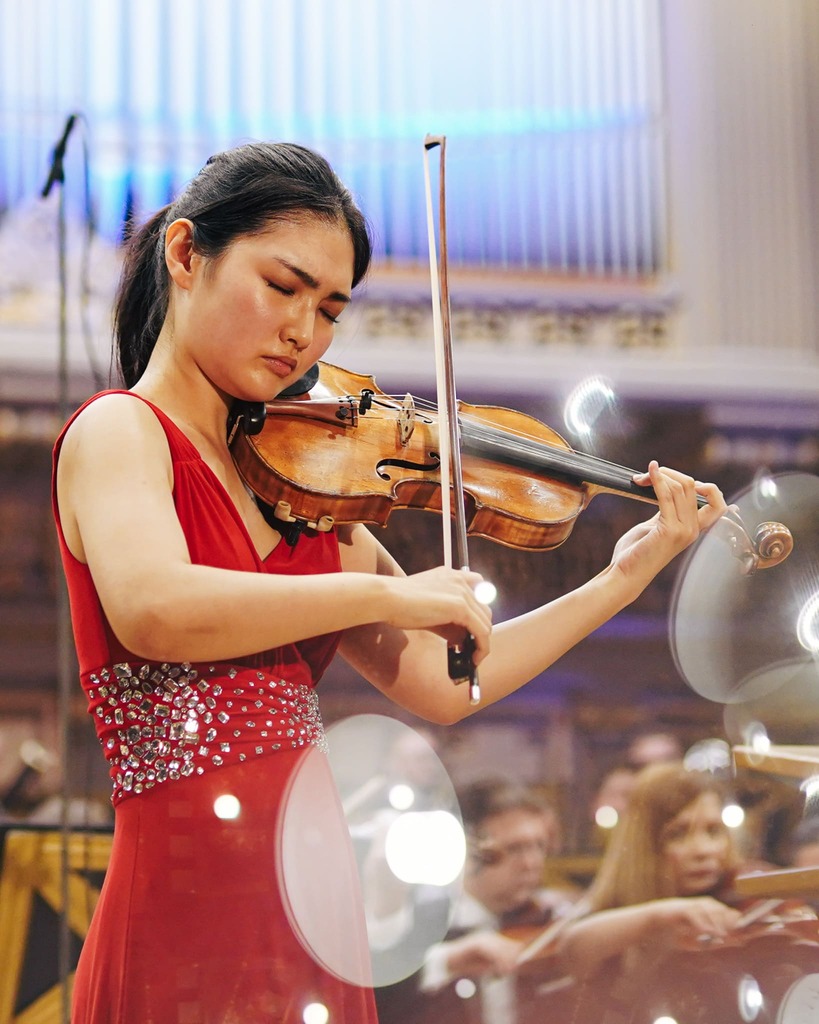 Eun Che Kim. Coreea de Sud. Premiul III. Sectiunea Vioara. Concursul Enescu 2026. foto Alex Damian