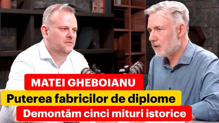 Matei Gheboianu, la Leaders, despre diplomele fara competente