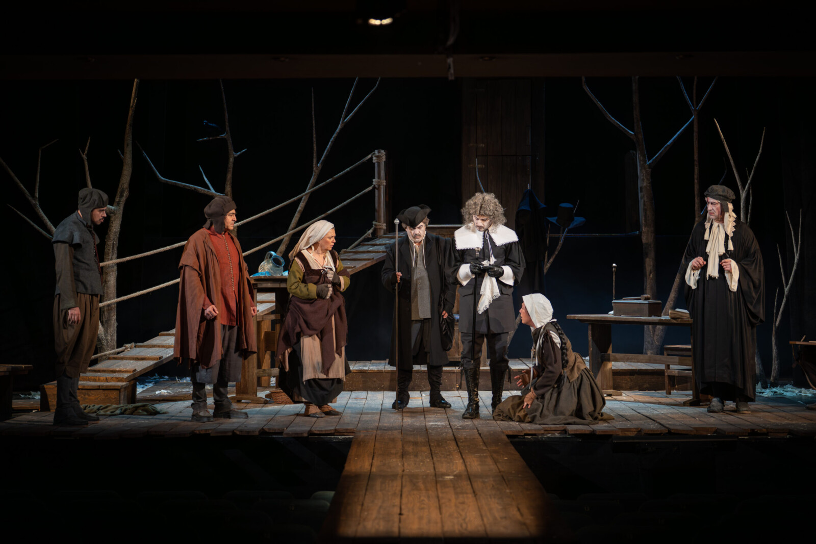 Ulciorul sfărâmat după Heinrich von Kleist, regia  Gelu Colceag / Teatrul Stela Popescu  