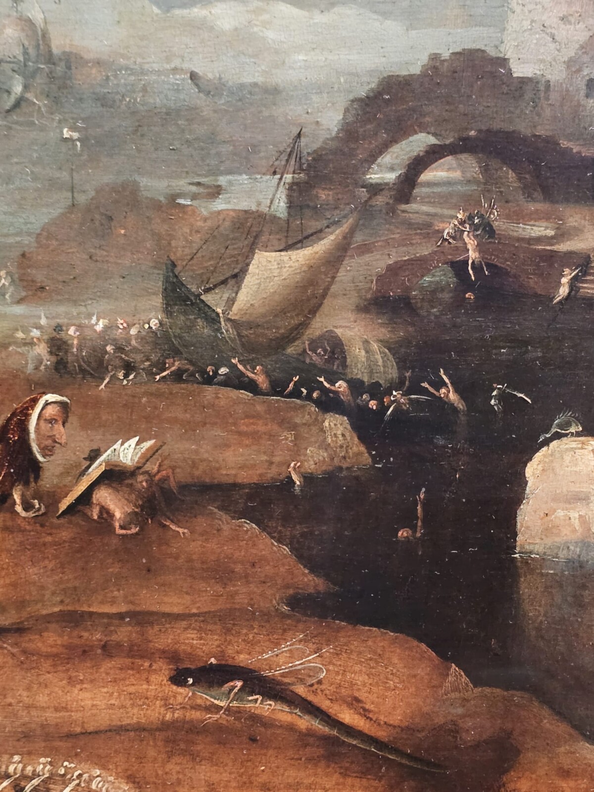 Hieronymus Bosch - Christ's Descent into Hell / Metropolitan Museum New York arta