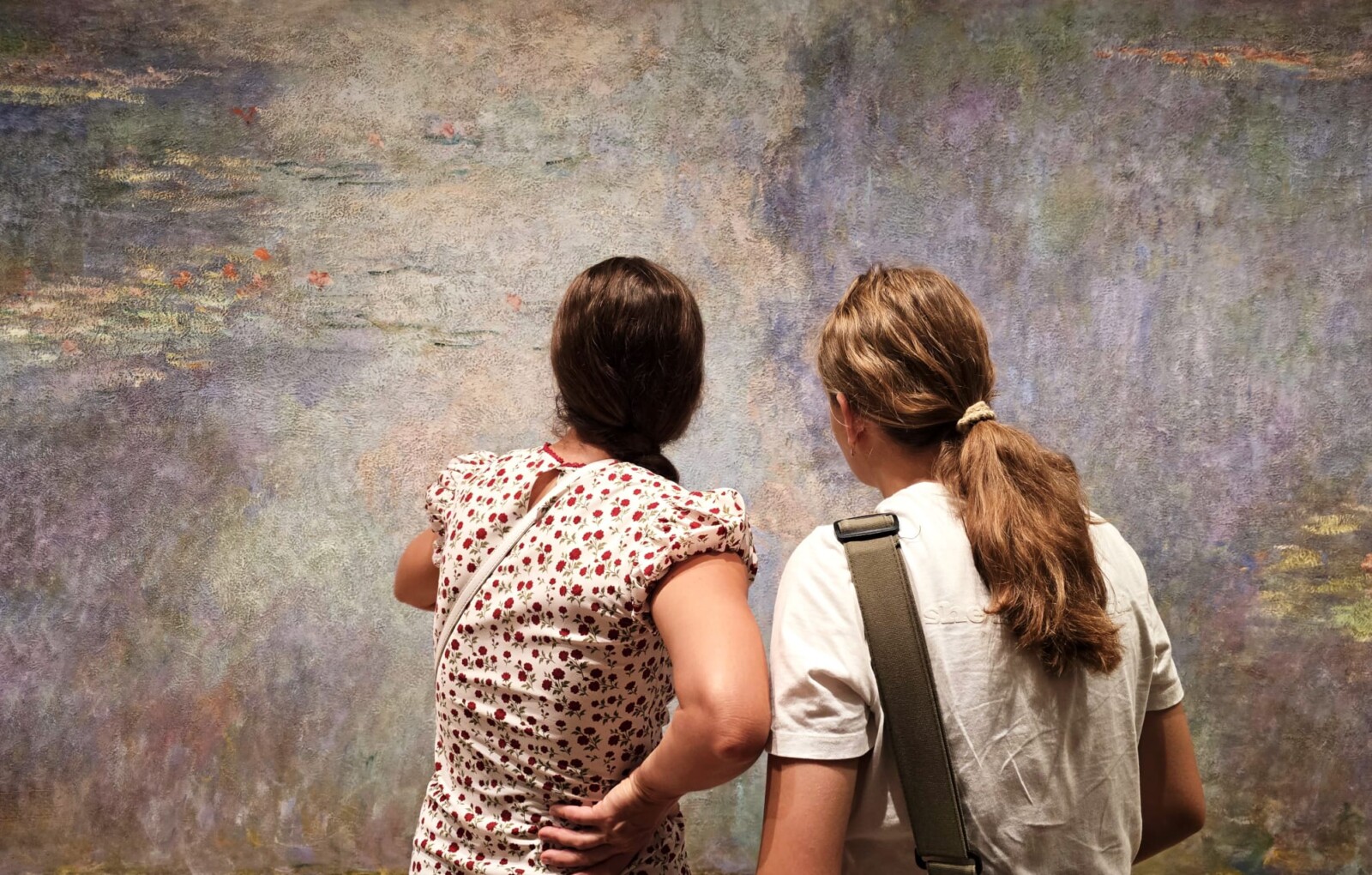 Arta Claude Monet - Reflections of Clouds on the Water-Lily Pond / MoMA New York / sursă foto: Alina Tonigaru 