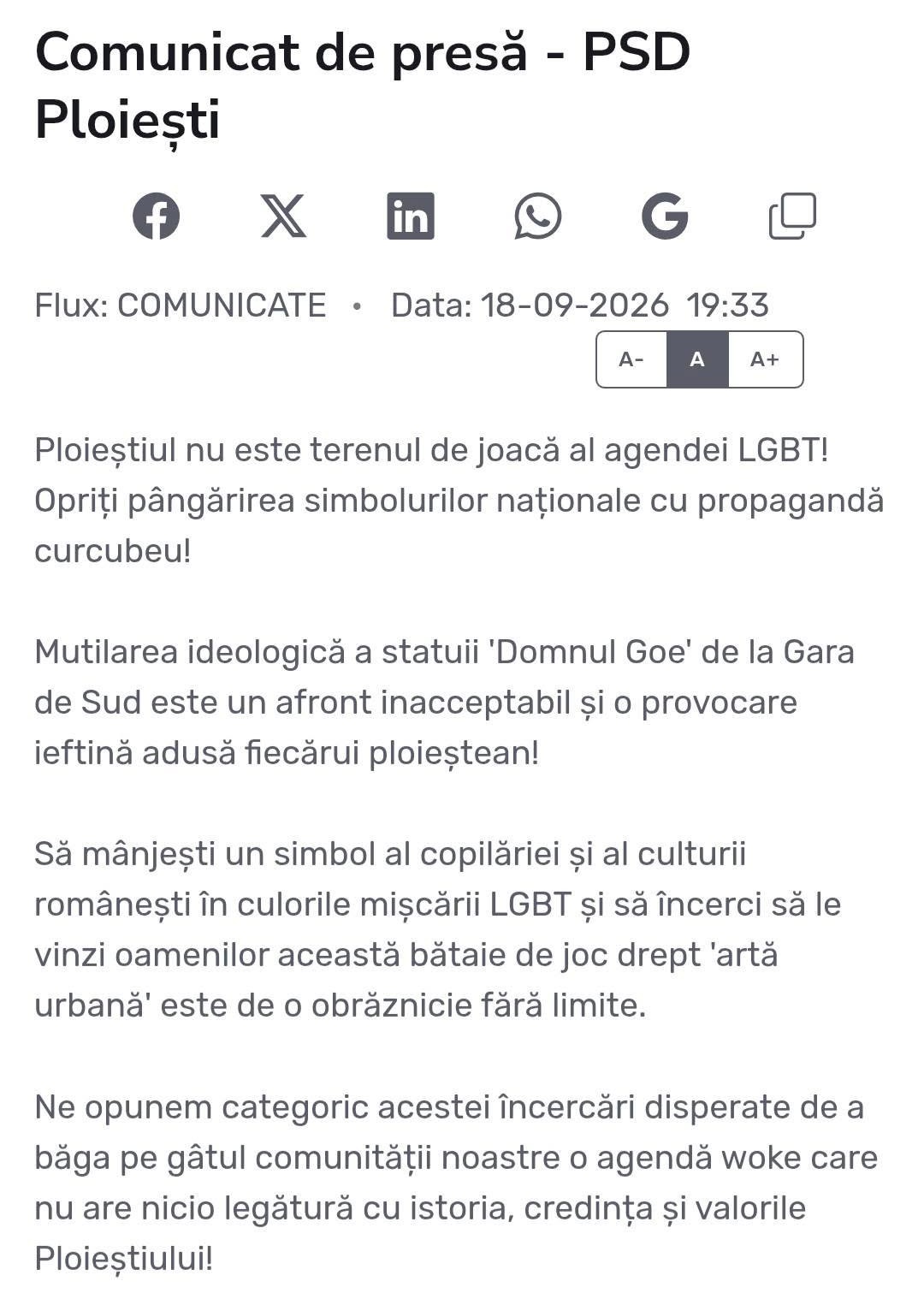 Scandal cu Domnul Goe la Artown Now Ploiești: Curcubeul sau Republica! 2 Scandalul Domnul Goe